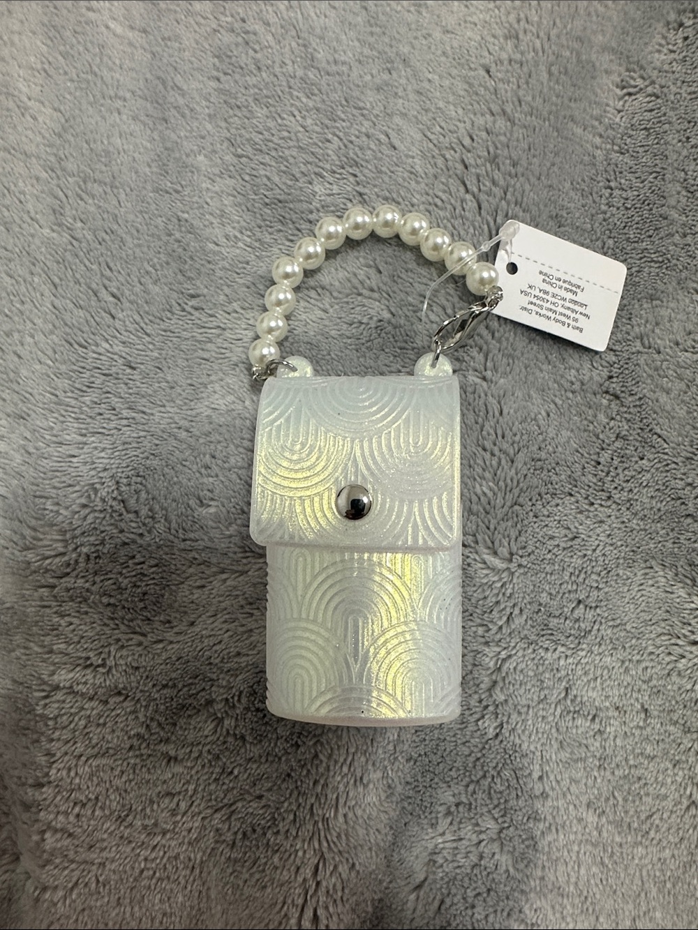 Pearlescent White Pocketbac holder
